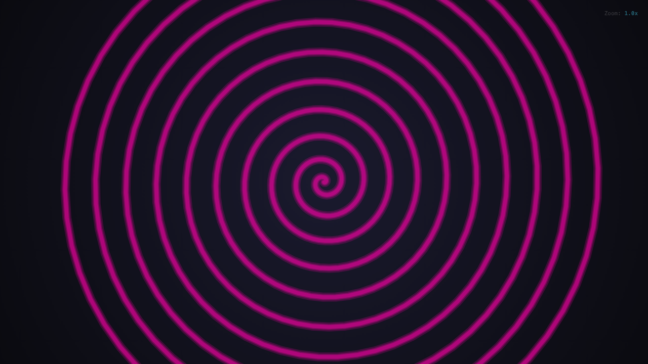 Uzumaki Neon spiral