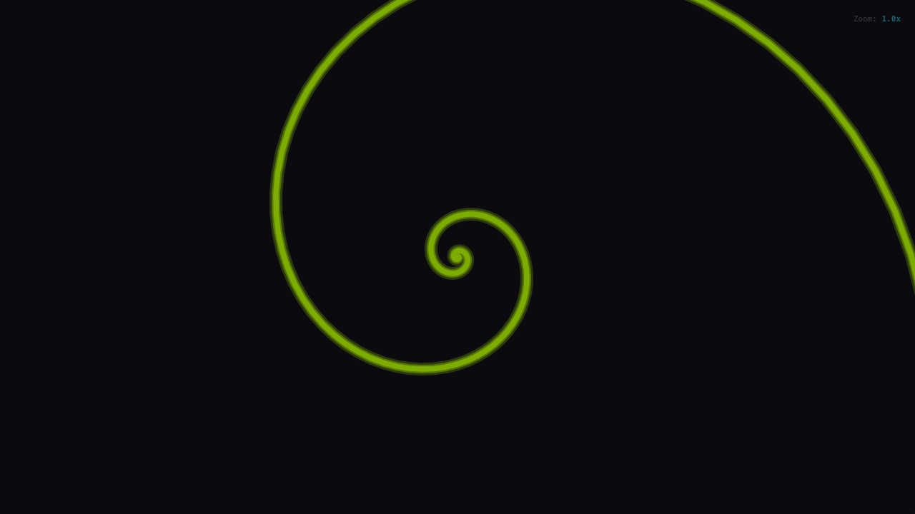 Fibonacci Aurora spiral
